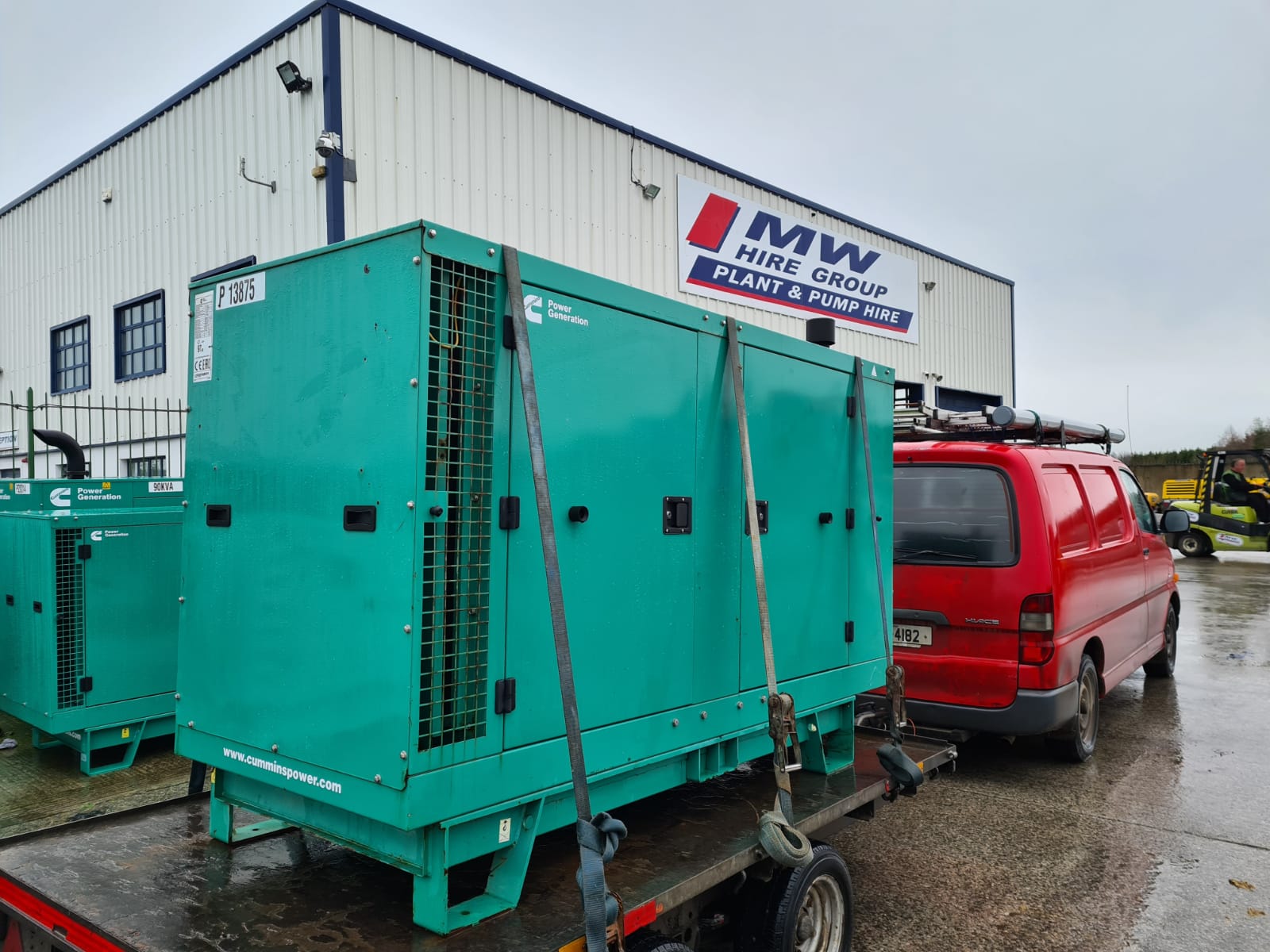 Ex hire 66 kva Cummins...SOLD...Customer collecting